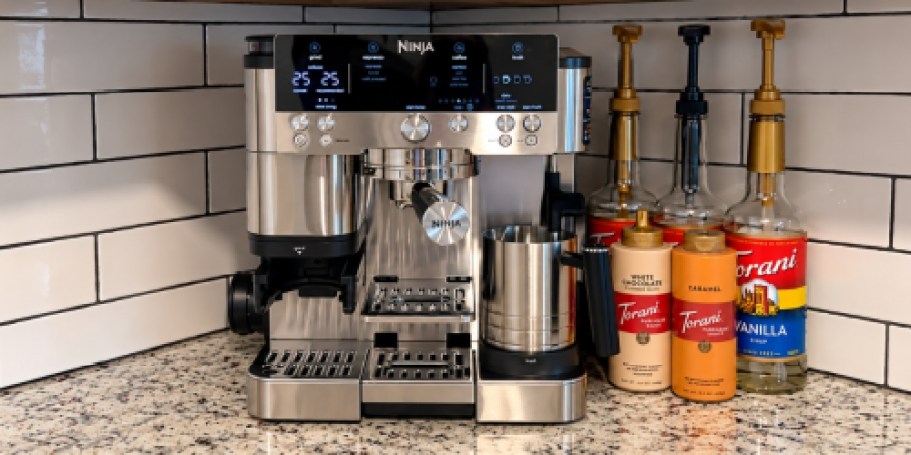 Score $100 Off The Ninja Luxe Cafe 3-in-1 Espresso Machine on Amazon