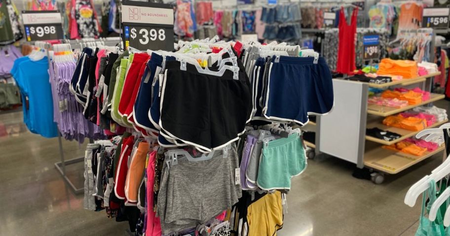 No Boundaries Shorts at Walmart