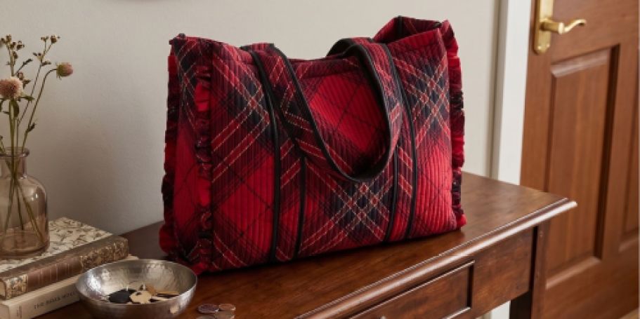 CUTE No Boundaries Quilted Tote Bags from $19.88 on Walmart.com