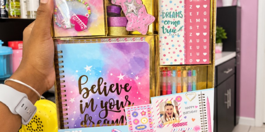 DIY Journal Kit Just $12.49 on Amazon (Includes Stickers, Pens, Glitter Tape & More)
