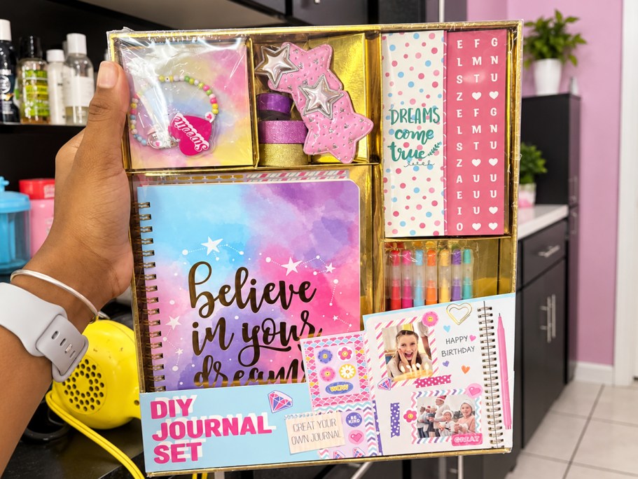 DIY Journal Kit Just $12.49 on Amazon (Includes Stickers, Pens, Glitter Tape, & More)