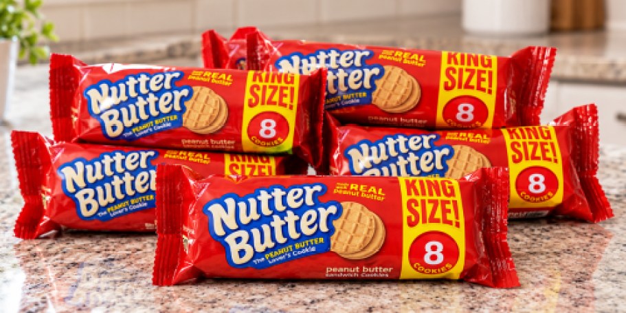 Nutter Butter King Size Cookies 10-Pack Just $8 Shipped on Amazon