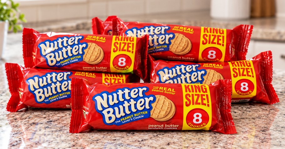Nutter Butter King Size Cookies 10-Pack Just $8 Shipped on Amazon