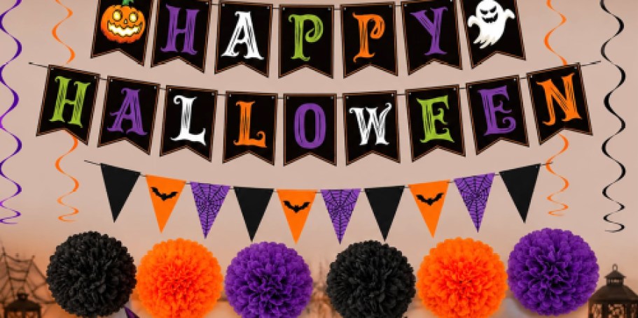 Halloween Decorations 16-Piece Set Only $3.99 on Amazon (Reg. $16)