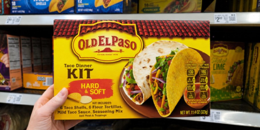 TWO Old El Paso Taco Dinner Kits Just $4.63 Shipped on Amazon (Only $2.32 Each)