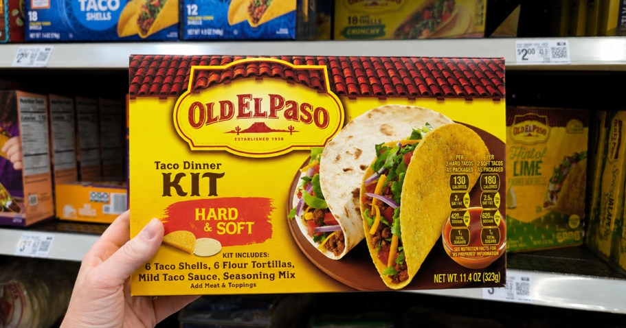 TWO Old El Paso Taco Dinner Kits Just $4.63 Shipped on Amazon (Only $2.32 Each)