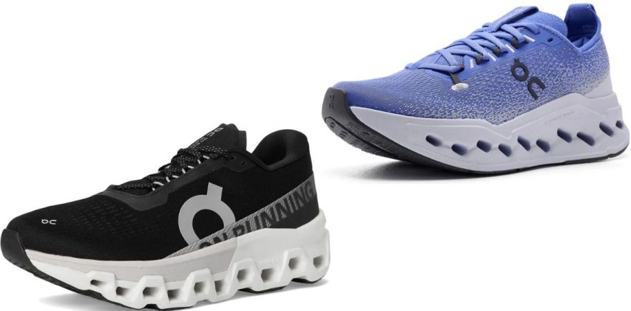 Stock images of 2 On running shoes for men and women