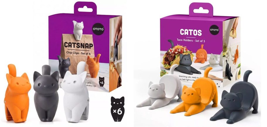 Ototo Cat Clips and Taco Holders