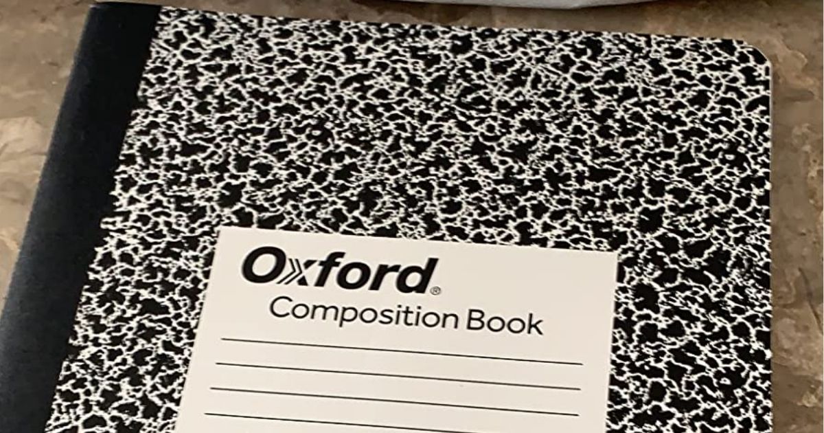 Oxford Composition Books 12-Pack Only $5 on Amazon (Reg. $25)