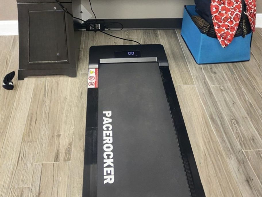 PACEROCKER Auto Incline Treadmill Walking Pad in office