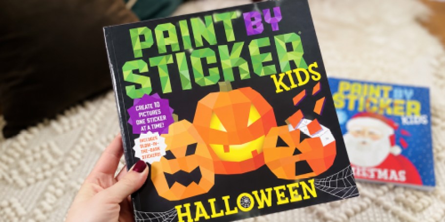 Paint by Sticker Books from $4.56 Shipped for Amazon Prime Members