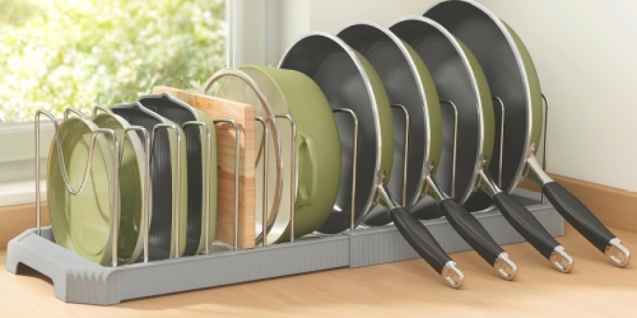 Expandable Pan Organizer w/ 12 Dividers Just $15 on Amazon (Reg. $30)