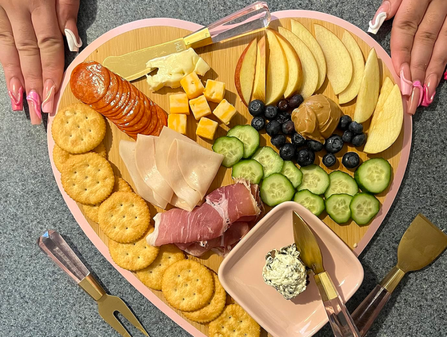 Paris hilton Charcuterie board 