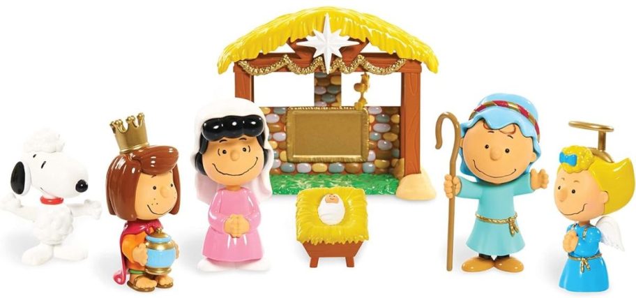 Peanuts Deluxe Nativity Set