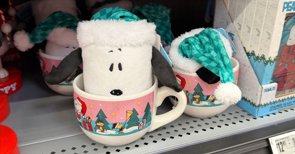 Christmas Character Mug & Plush Gift Sets from $8.97 on Walmart.com
