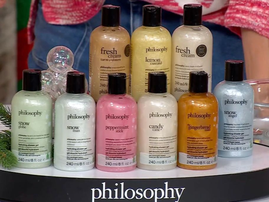 Philosophy 8oz Holiday Shower Gel 9-Count