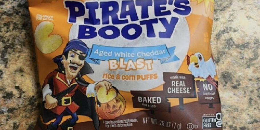 Pirate’s Booty Halloween Cheddar Puffs 32-Count Just $7.41 Shipped on Amazon