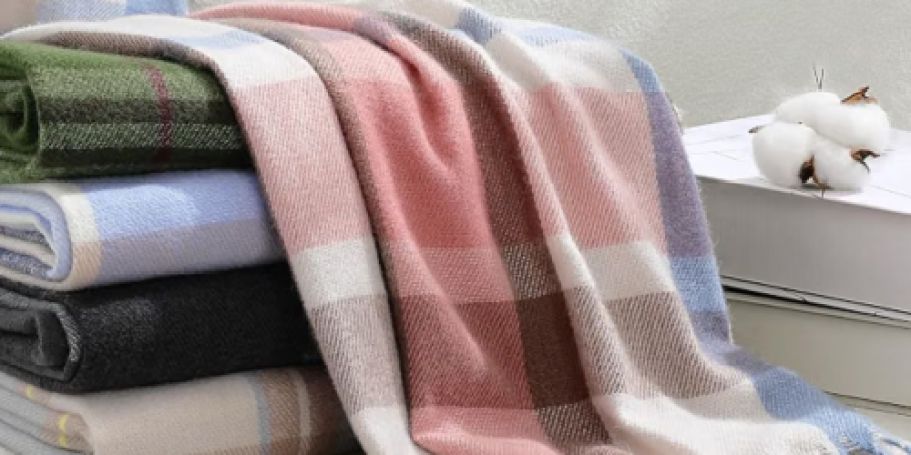 Women’s Plaid Scarves Just $6.99 on Amazon (Reg. $14)