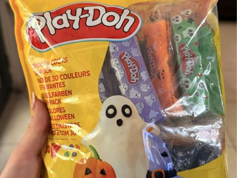 bag of Playdoh halloween