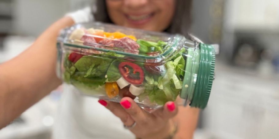 Meal-Prep Game Changer: Prepara Portable Salad Pod 2-Pack from $28 Shipped