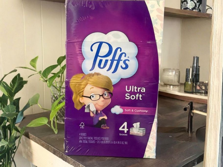 Puffs Tissues 4-Pack Only $5 Shipped on Amazon (Reg. $11)