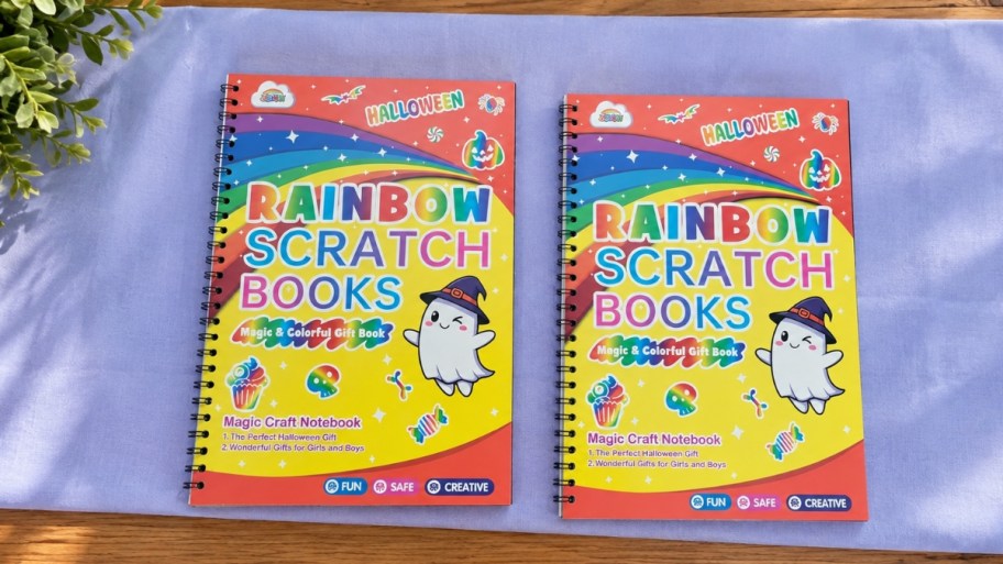 Halloween Party Favors! 16-Pack Rainbow Scratch Art Books Only $9 on ...