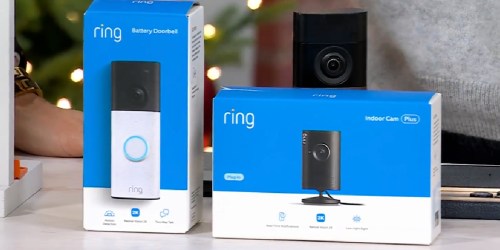 Ring Video Doorbell AND Indoor Camera Bundle from $39.98 Shipped ($190 Value)