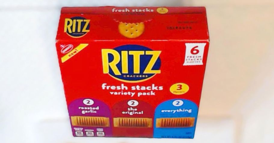 Ritz Crackers Fresh Stacks 6-Count Boxes Only $2.99 Each on Amazon