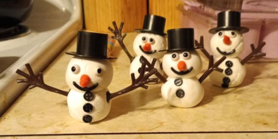 Air-Dry Clay Snowman Kit Only $4.49 on Amazon (Reg. $10)