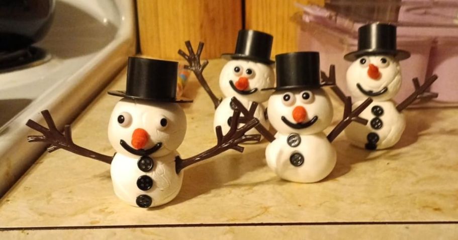 Air-Dry Clay Snowman Kit Only $4.49 on Amazon (Reg. $10)