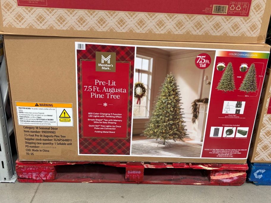 Member's mark Pre-Lit Christmas Tree