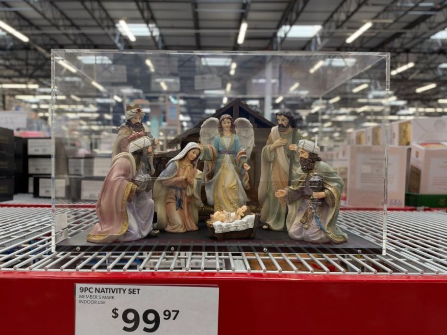 Member's mark 9-Piece nativity Set