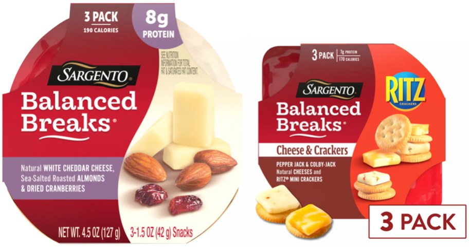 Sargento Balanced Breaks Snacks or Cheese Snacks