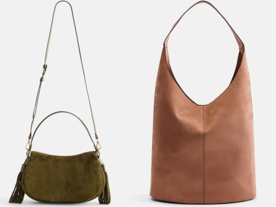 Stock images of two Scenario Handbags from Walmart