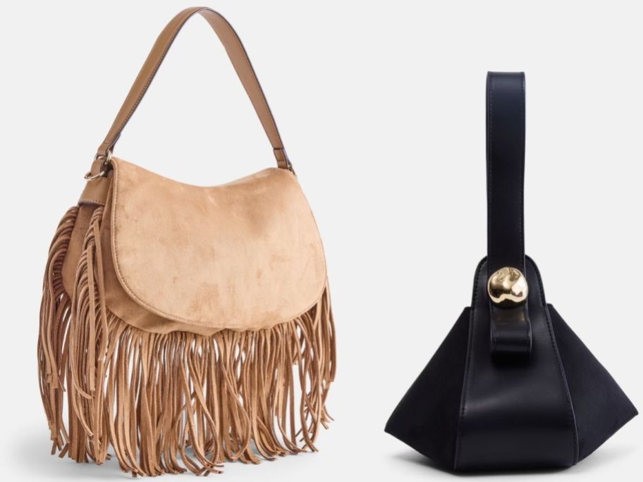 Stock images of two Scenario Handbags