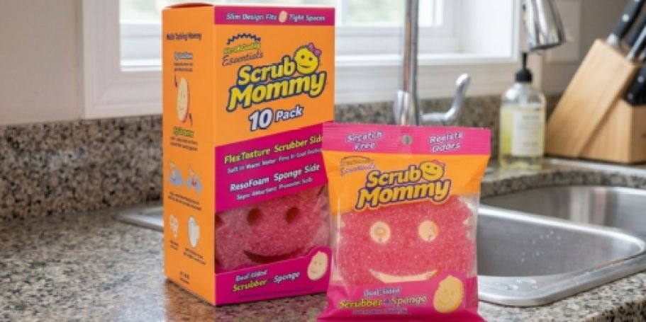 GO! Scrub Mommy 10-Pack Only $14.98 Delivered on HomeDepot.com ($1.50 Each!)