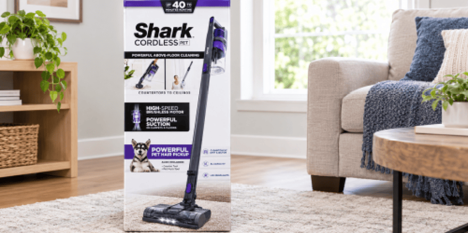 50% Off Shark Pet Cordless Stick Vacuum on Amazon + Free Shipping