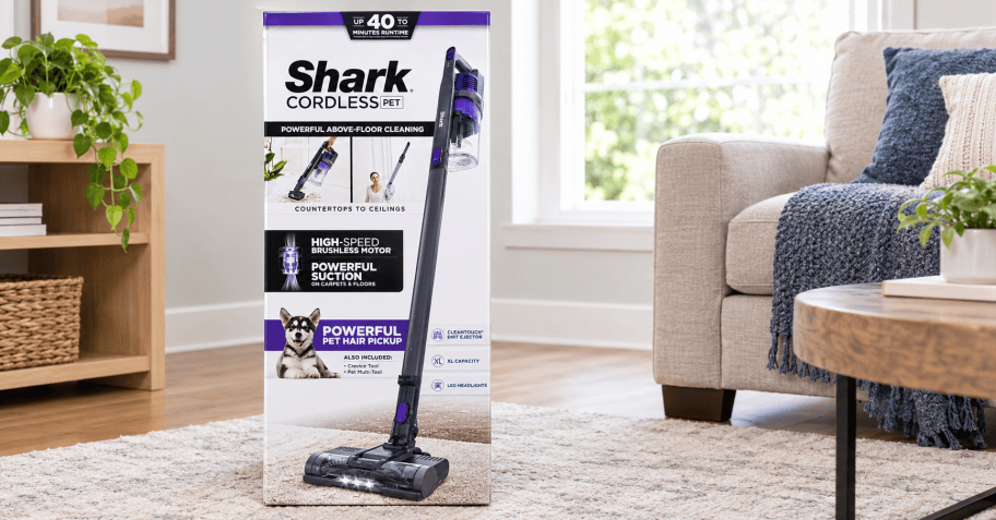 50% Off Shark Pet Cordless Stick Vacuum on Amazon + Free Shipping