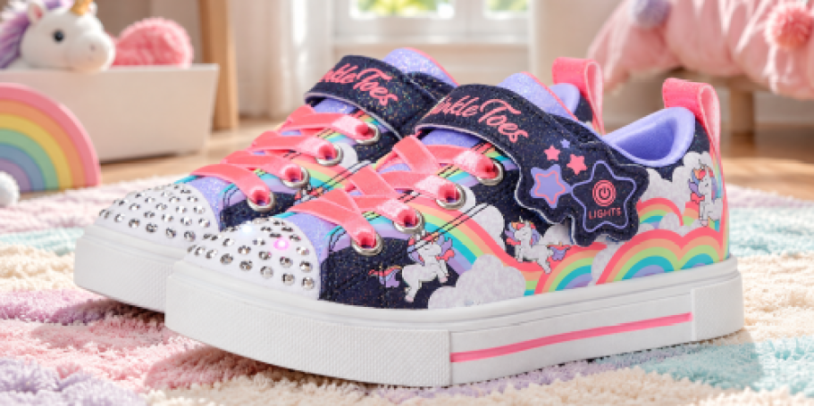 Skechers Twinkle Toes Light-Up Sneakers Just $20 on Macys.com (Reg. $45)