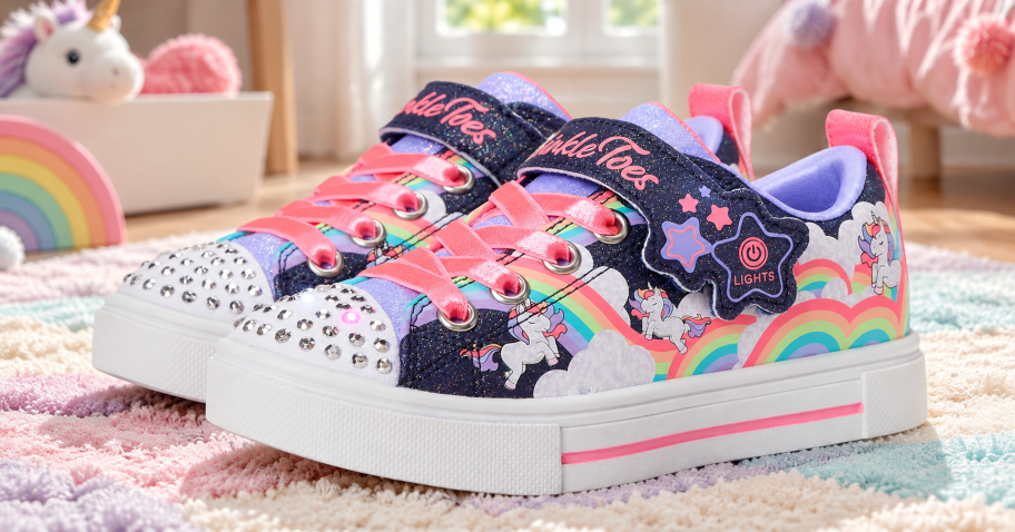 Skechers Twinkle Toes Light-Up Sneakers Just $20 on Macys.com (Reg. $45)