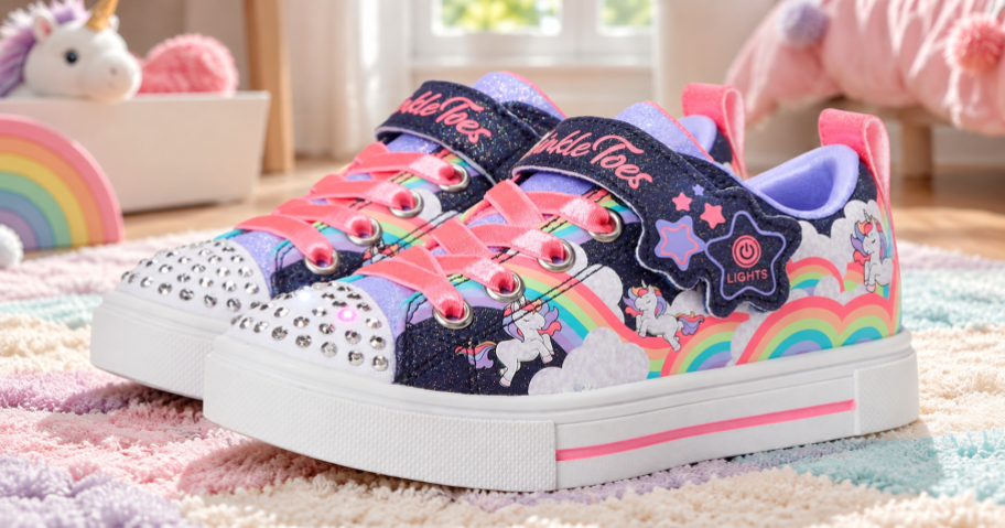 Skechers Twinkle Toes Light Up Unicorn Shoes