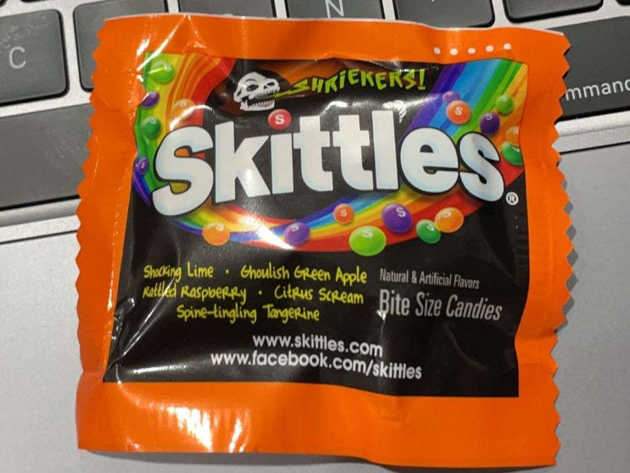 Skittles Shriekers Fun Size Bags Just $2.99 Each on Amazon (Regularly $5)