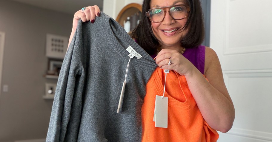These $45 Walmart Cashmere Sweaters Look & Feel Way More Expensive