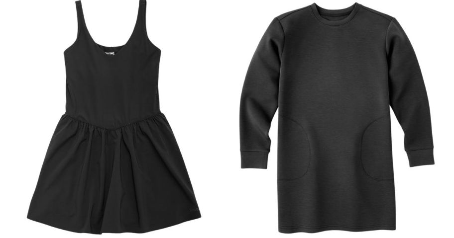 Spalding Women's Active Dress and Member's Mark Women's Sandwash Long Sleeve Mini Dress