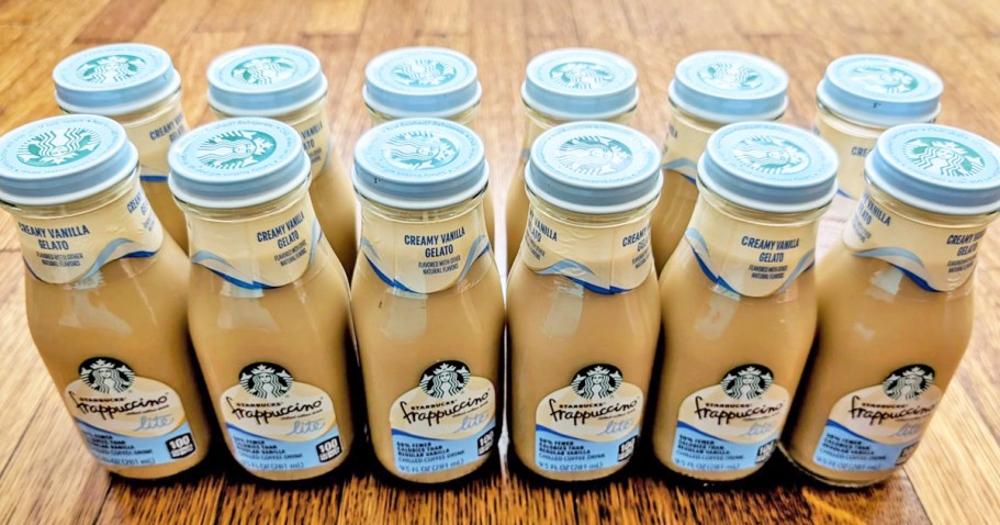 Starbucks Frappuccino Lite 12-Pack Only $20.60 Shipped on Amazon