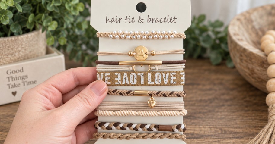 Cute Hair Tie Bracelets Just $6.49 on Amazon (Reg. $13)