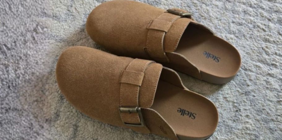 Amazon Suede Clogs Only $12.49 – Get the Birkenstock Look for Less