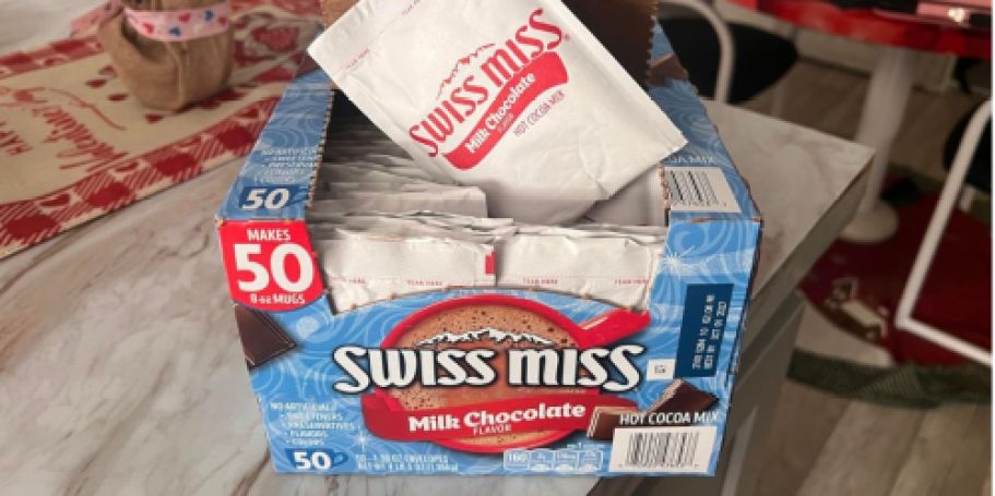 Price Drop: Swiss Miss Hot Chocolate 50-Pack JUST $6 Shipped on Amazon
