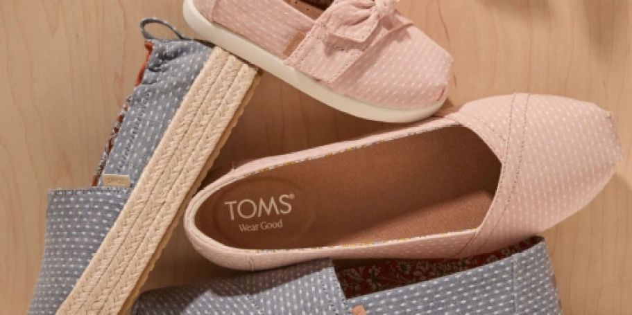 Up to 65% Off TOMS Shoes + Free Shipping | Styles from $14 Shipped
