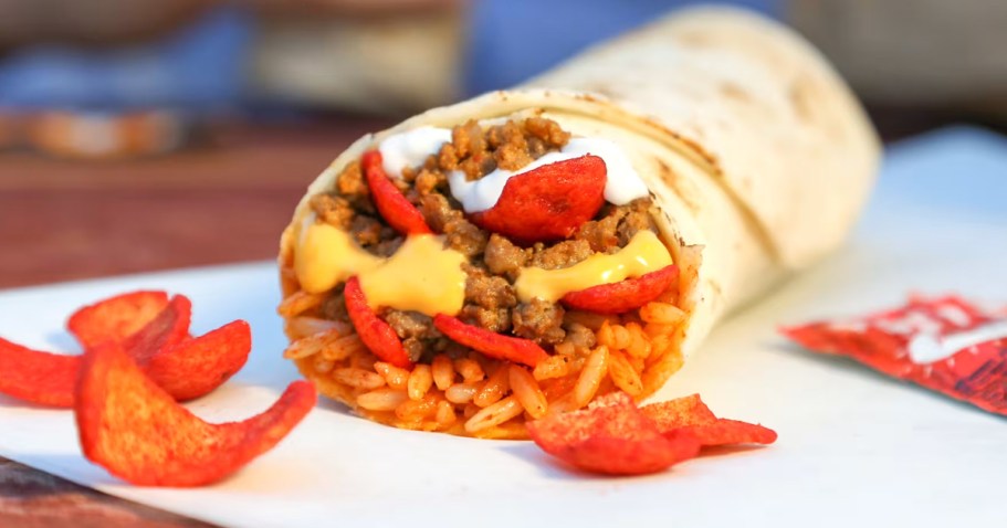 Score a Taco Bell Beefy Crunch Burrito AND a Drink for JUST $2 (Today Only!)